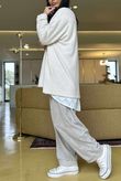 Conrad Oversized Boxy Knit Stone